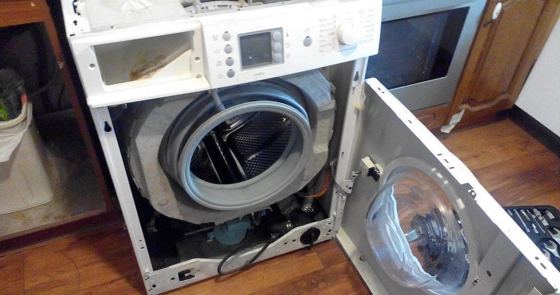 Ремонт встроенных стиральных машин